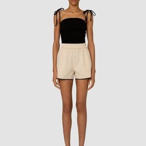 AMYLYNN ALEXA BLACK TUBE TOP SIZE L NWT WOLF & BADGER